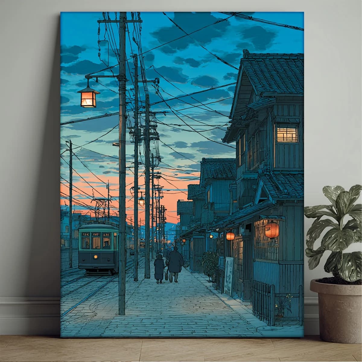 500/1000/1200/2000PCS Puzzles for Adults Manga Style Japanese Street Scenes,Jigsaw Puzzles Brain Challenge Game Gift Home Decor