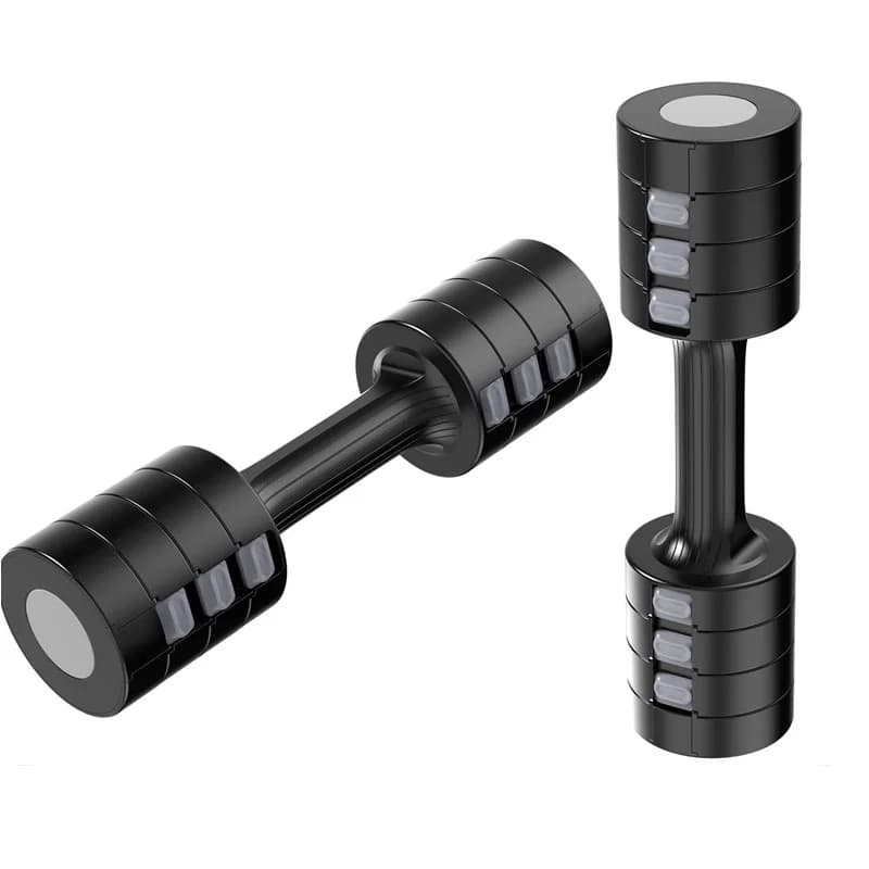 Anti Slip Handle Exercise Workout Home Gym Strength Training Dumbbell Set