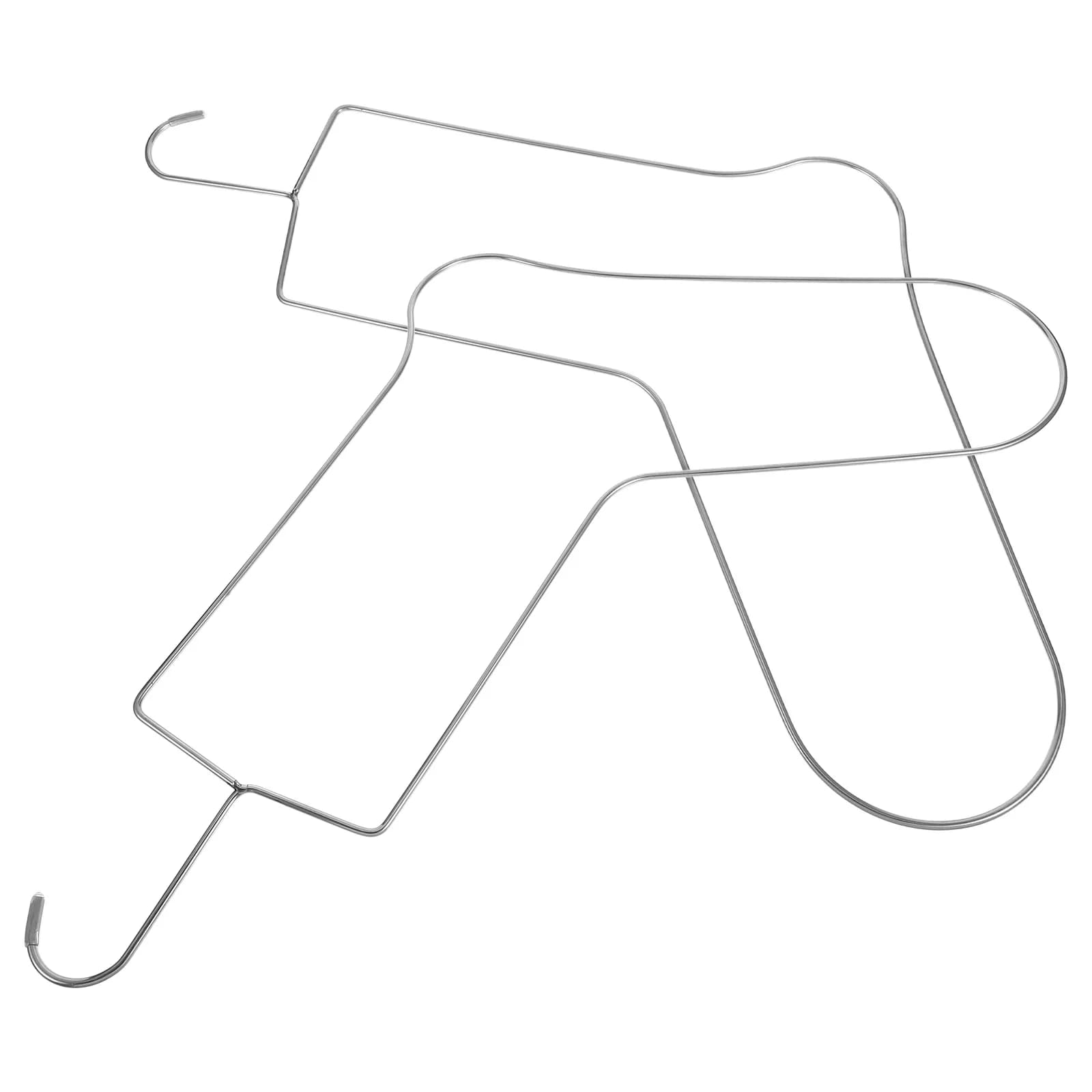 Espositori in acciaio inossidabile da 2 pezzi per lavorare a maglia, uncinetto, strumenti di blocco, bloccanti per calzini, modellatura, espositore per asciugatura