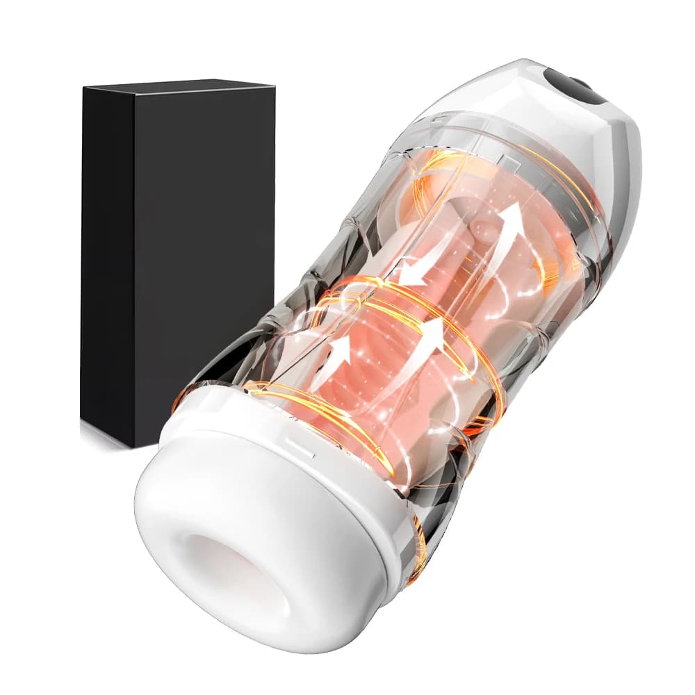 Masturbatore automatico per succhiare per uomini Macchina per pompini per pene con aspirazione sottovuoto Masturbazione maschile Vibratore Giocattolo del sesso per forniture per adulti