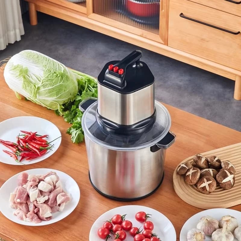 Offerta Speciale: Tritatutto Elettrico Multifunzione per Carne e Verdure, Ideale per Tritare e Frullare
