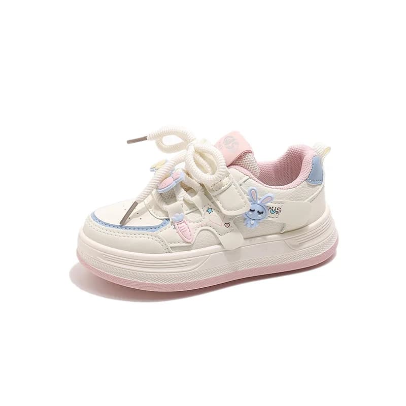 New Spring and Summer Sports sneakers for Kids, Elegant and Versatile Bianche Shoes, Casual Running Shoes for Students