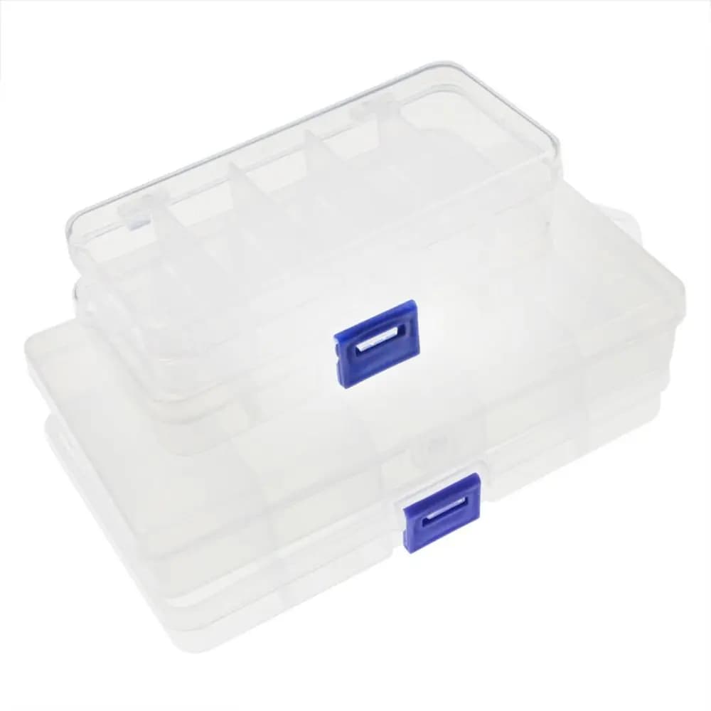 Adjust Compartments Fish Accessory Box Good Sealing Effect High-strength Fishing Tackle Boxes Durable Plastic