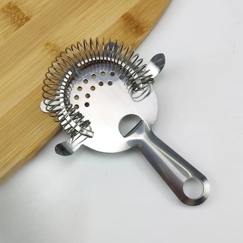 1 pz filtro per il ghiaccio in acciaio inossidabile colino da cocktail shaker bevande miste tazza di vino filtro per il ghiaccio barista strumenti professionali da bar