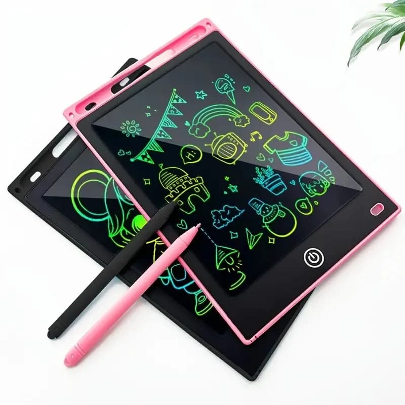 Tablet LCD da 8,5 pollici per scrittura e disegno a colori, lavagna elettronica, tavoletta per doodling, giocattolo educativo, regalo perfetto per bambini