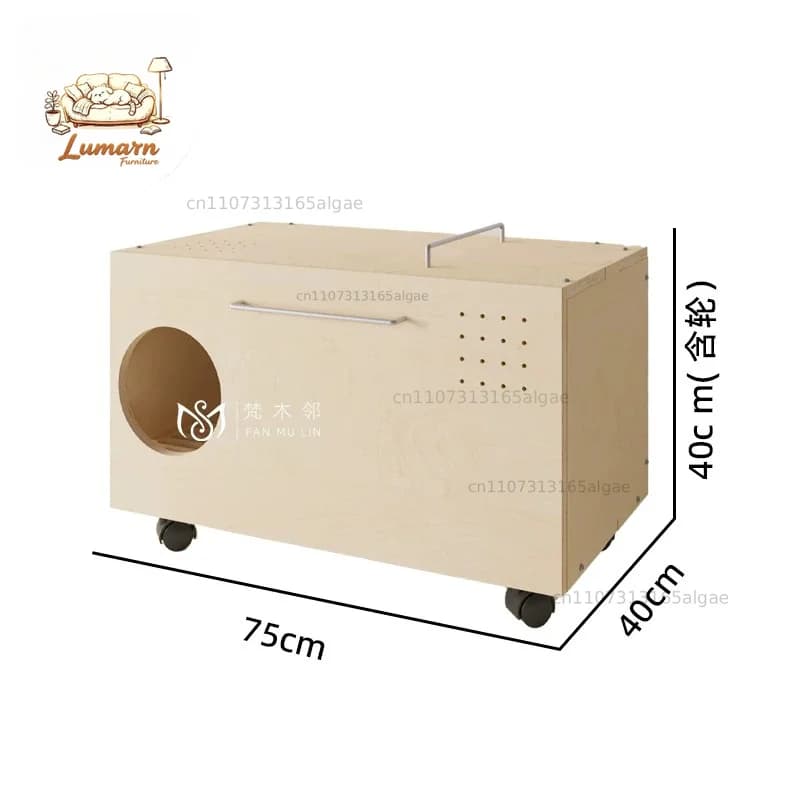 Fanmu Neighborhood, small cat litter cabinet, simple, cabinet-type