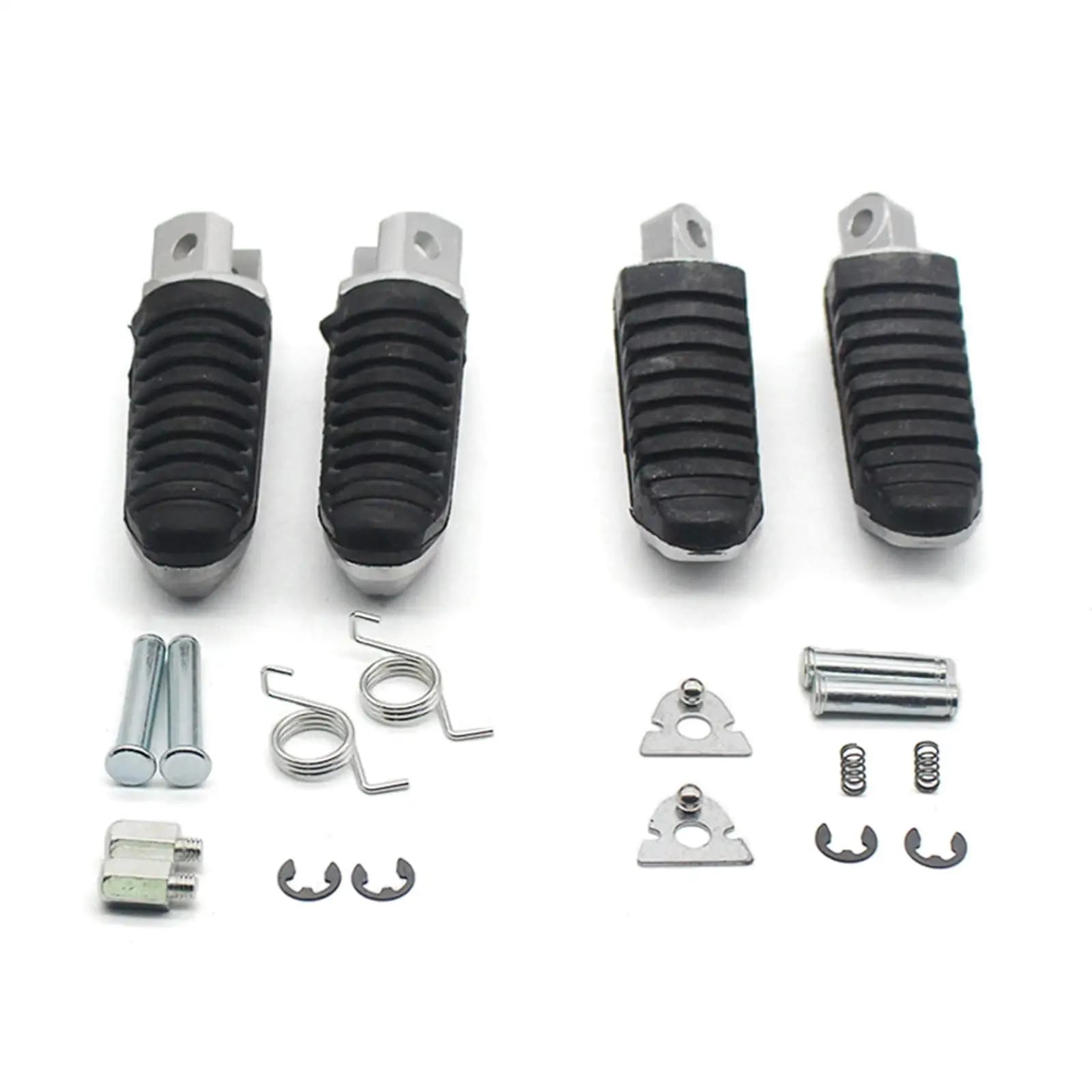 Poggiapiedi per moto in alluminio Accessori per pedali di ricambio per pedana anteriore larga per Suzuki V-strom DL