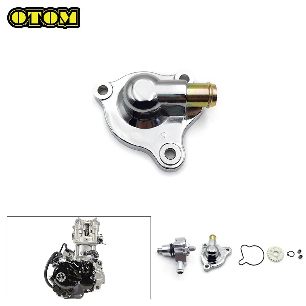 Moto per ZONGSHEN coperchio della pompa dell'acqua girante dell'albero boccola dell'anello di tenuta dell'ingranaggio CBS300 NB300 ZS174MN motore raffreddato ad acqua Pit Bike