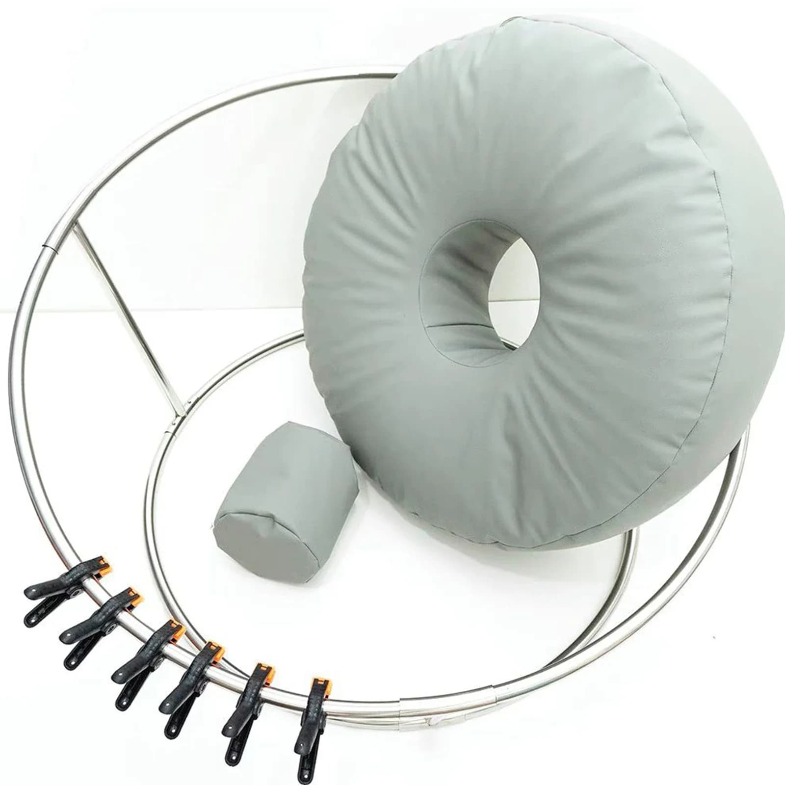Puntelli per fotografia neonato supporto per sfondo con clip cornice per cabina servizio fotografico per bambini per accessori per puntelli in posa di foto in Studio