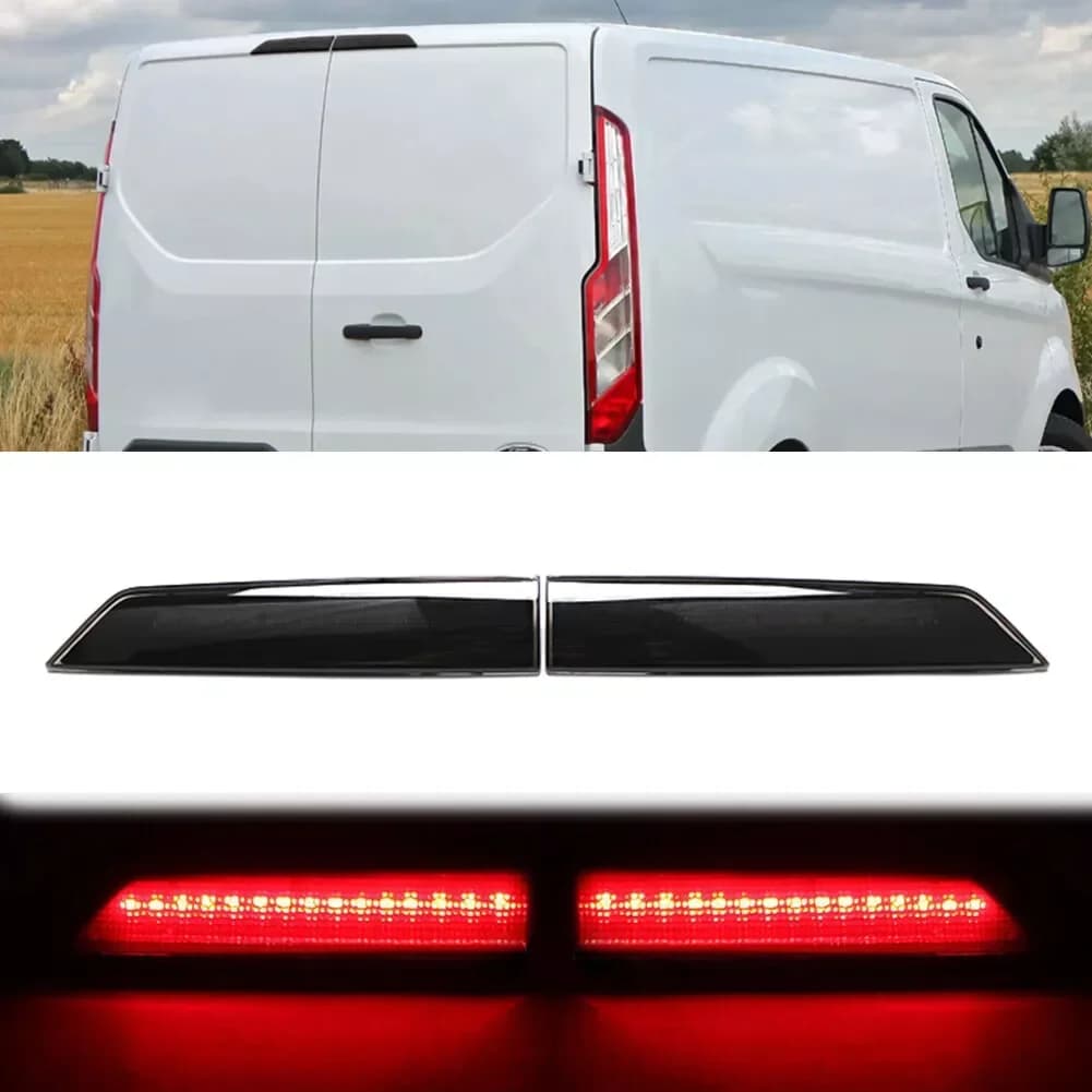 Per Ford Transit/Tourneo Custom 2012-up Modelli di porte della stalla LED Terza luce freno Lampada stop GK21-13N408-AB 2009952 2009953