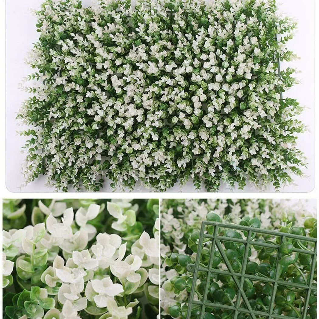 1PCS Artificial Grass Lawns PVC Plastic For Home And Wedding Resistant Eco Friendly Green Plant Wall Home Artificial Flowers