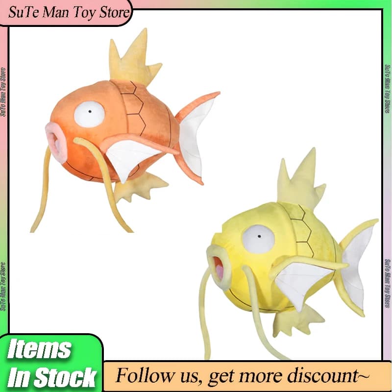 50 centimetri Carino PokéMon Lucido Magikarp Morbido Peluche Anime Peluche Cuscino Bambola Alla Moda Ornamento Decorazione Giocattolo Ragazza Di Compleanno Regalo di Natale
