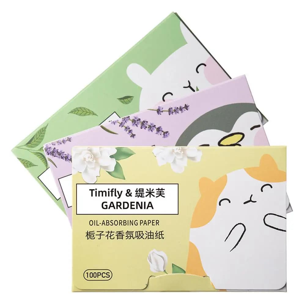 100-piece scented face absorbent paper for oil control in zone T