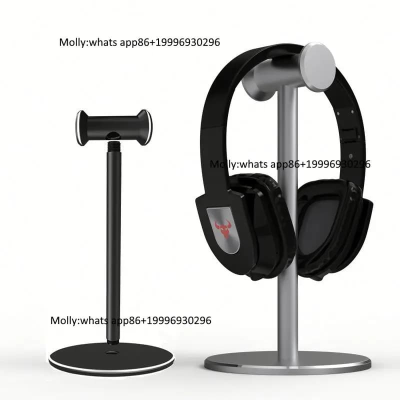 Aluminum Headphones Stand Holder, Suitable for Headphone Display Stands of All Gaming Headsets and Wireless Headset Sizes