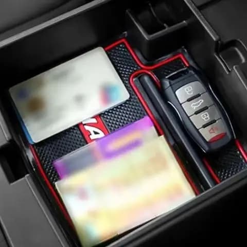 Custodia per vassoio organizer per console centrale per auto in ABS per Haval Jolion 2021-2023 Scatola portaoggetti per bracciolo multifunzione con accessori di copertura