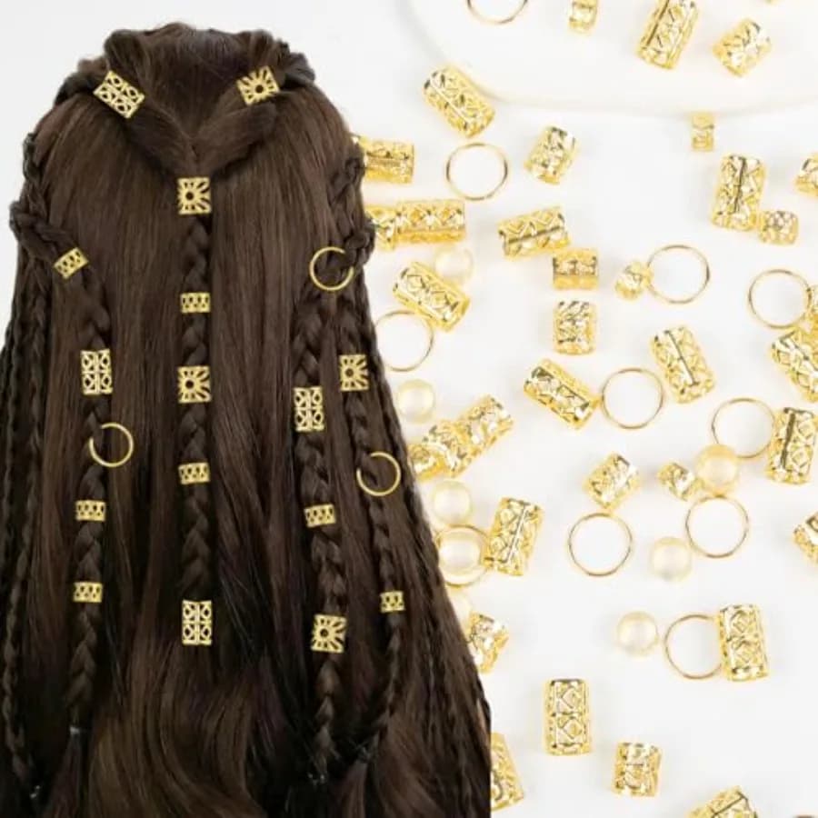 Accessori per capelli Hir per ragazze, fermagli per dreadlock, fermagli per trecce per donne, costume da pirata, Halloween