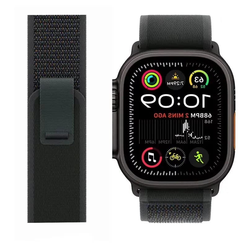 Trail loop Per apple watch ultra 2 Band 49mm 44mm 40mm 45mm 41mm 42mm 38 cinturino correa iWatch serie 7 6 se 8 9 10 46mm cinturini