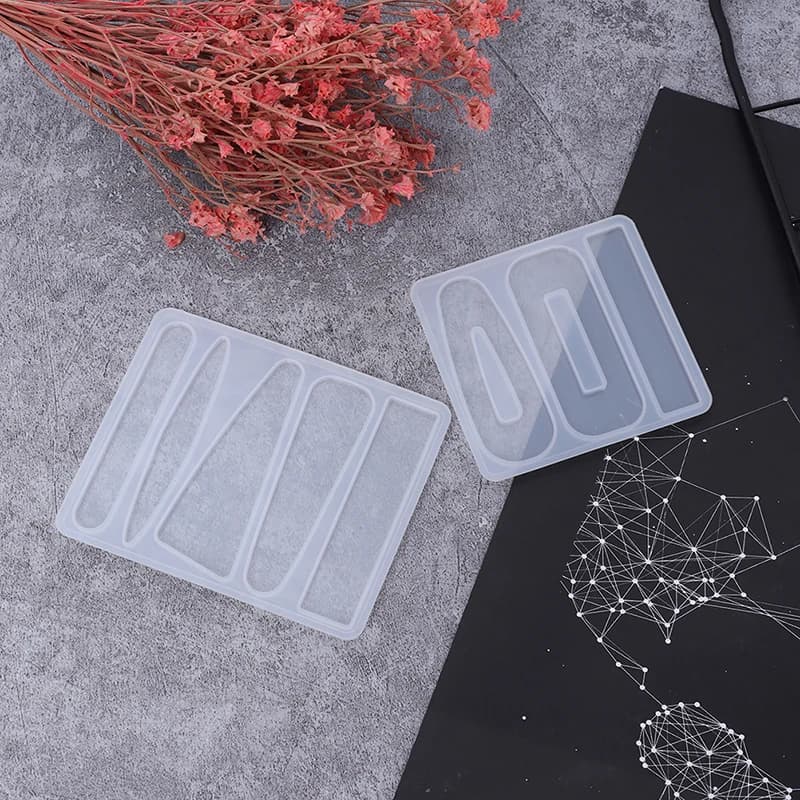 Vendita calda 1 × Stampo per forcina per capelli per ragazza da donna in fusione di silicone Stampo per stampi fai da te in resina UV Strumento artigianale