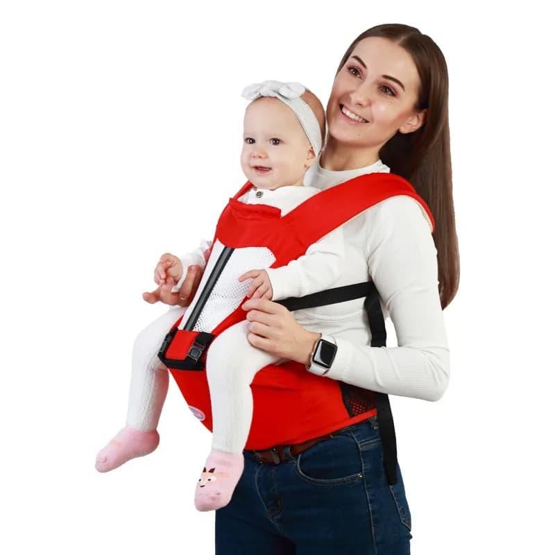 Marsupio Ergonomico per Neonati e Bambini, Porta Bambino Frontale con Seduta Ergonomica, per Uomo e Donna, Ideale per Passeggiate all'Aperto