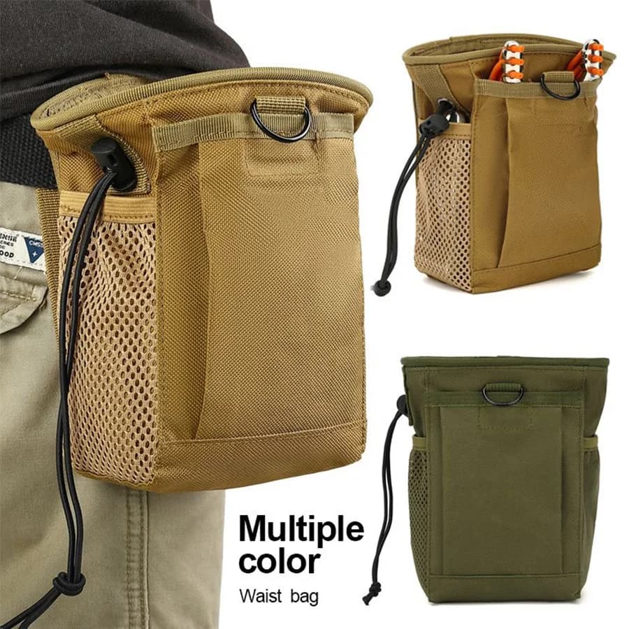 2024 Nuovo Outdoor 3-5L Camouflage Molle 600D Nylon Dump Drop Pouch Recycle Marsupio Borse Accessori Borsa Sacchetti