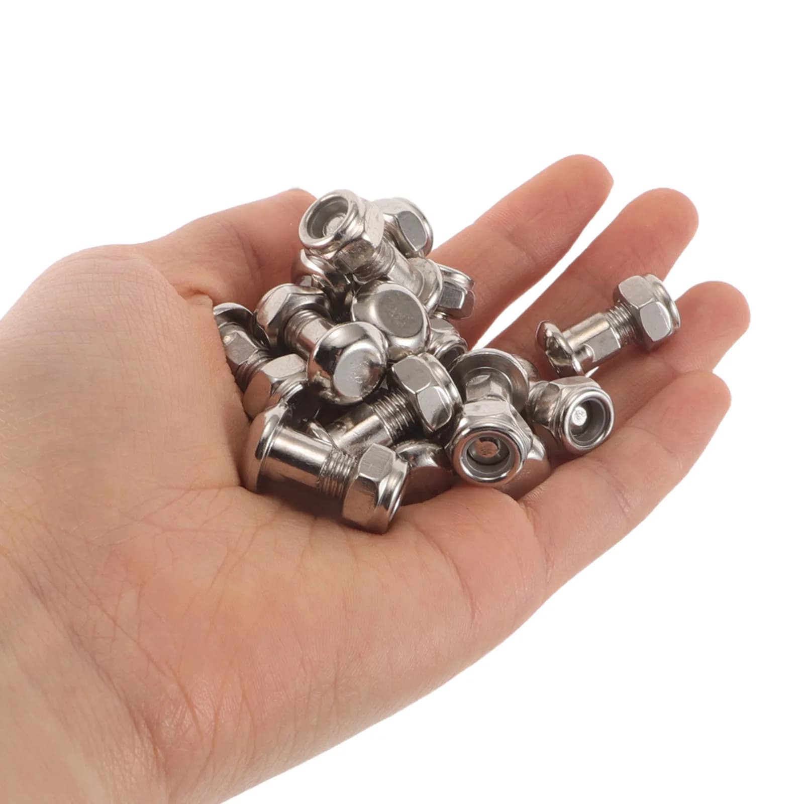 20Pcs Pruning Shear Screws Stainless Steel Replacement Screw for Hand Pruner Garden Cutter Pivot Bolt Hardware for Fruit Tree