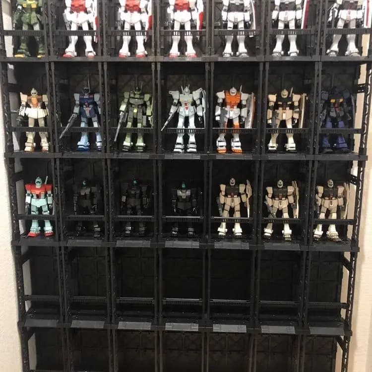 Disponibile Gundam Gnaku HG/RG/1/144 espositore modello rack di stoccaggio base decorativa Scenario modello Gundam