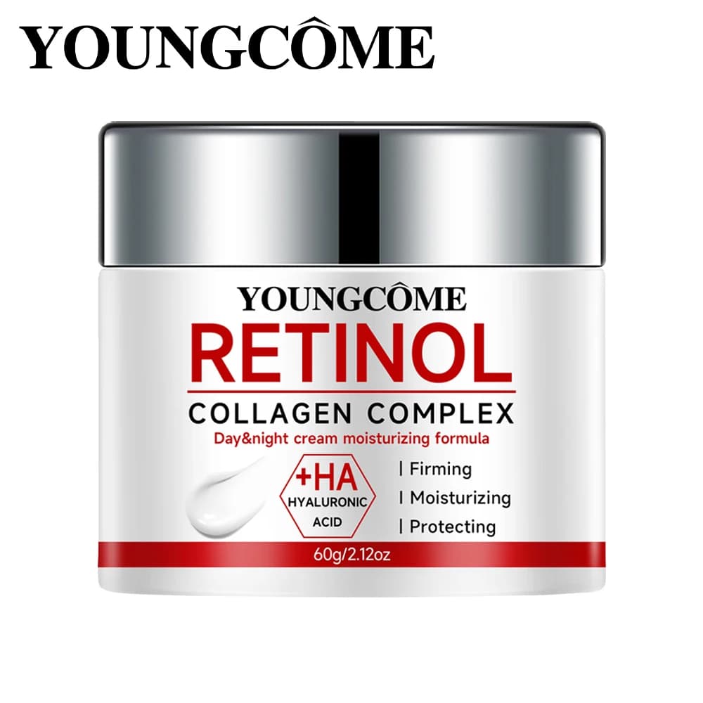 Retinol Lifting Cream Rassodante Collagen Smooth Rows Cream For Face Reparation Aging Cream For Face For Hydrating Whitening Skin