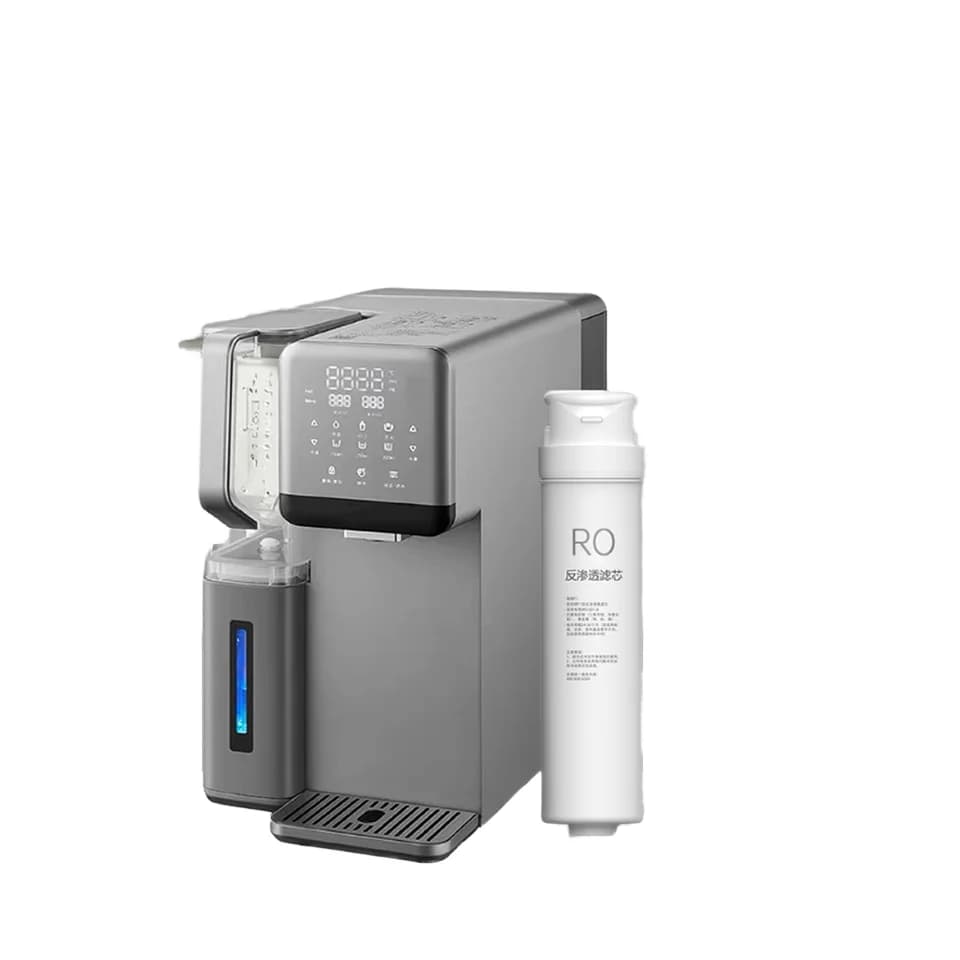 Direct Drinking Electric Kettle with Water Filter Desktop Hot Water Heater with Plastic Housing Countertop Water Dispenser