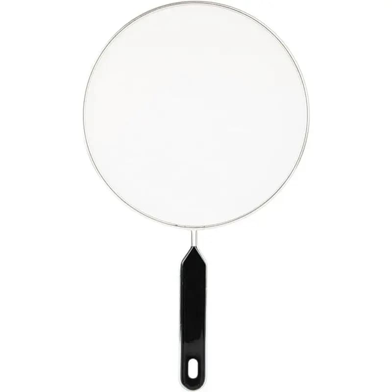 AB39-Schermo anti-schizzi per padella, protezione anti-schizzi di grasso, protezione anti-schizzi di olio da cucina, filtro fine nero da 10 pollici