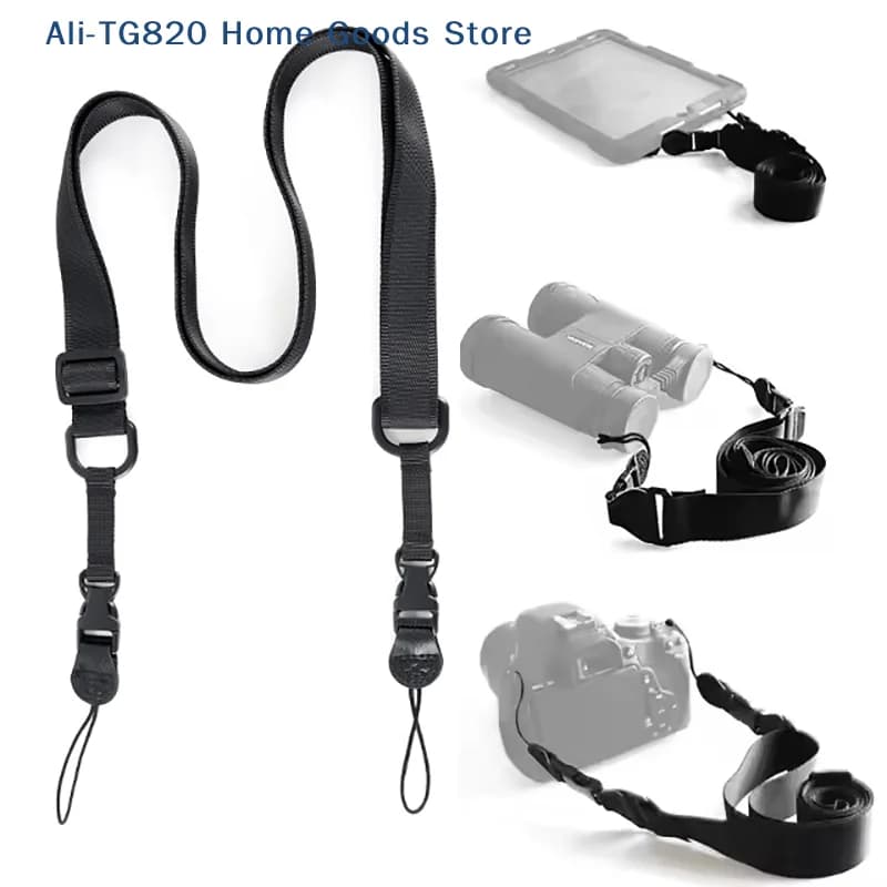 [TG820]Adjustable Shoulder Strap Portable Nylon Replacement Neck Lanyard Quick Release Tablet Crossbody Belt Camera Strap