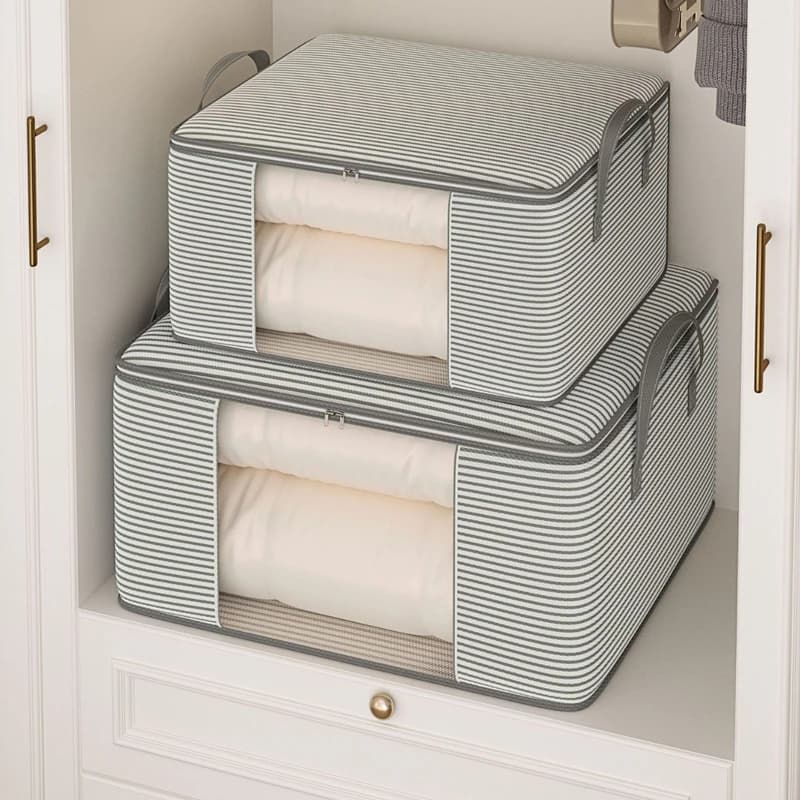 Borsa portaoggetti pieghevole Vestiti Trapunta Coperta Borse portaoggetti Uso domestico Borsa organizer per imballaggio per organizzare i vestiti dell'armadio della camera da letto