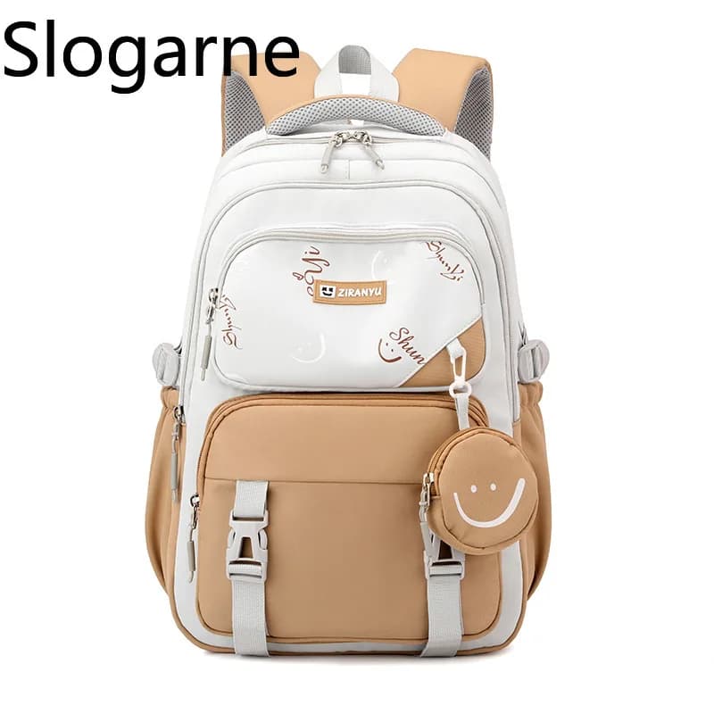 Brand New Studenti Zaino per ragazze Zaino di grande capacità Bambini Ziranyu Borse da scuola di alta qualità Borse da donna Zaini da viaggio