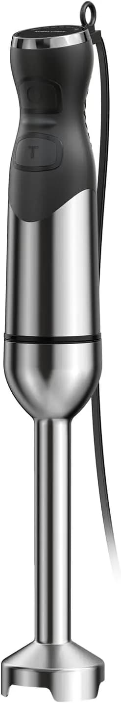 Corded Hand Blender Mixer, 1000W Immersion Blender with 25 Speeds, Stainless Steel Shaft, Heavy-Duty Copper Brushless Motor, Inc