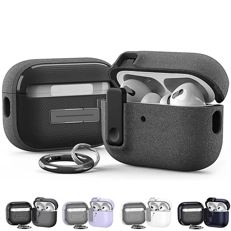Custodia Protettiva Antiurto con Chiusura di Sicurezza per AirPods 3 4, Custodia Protettiva per Auricolari Wireless AirPods Pro 2 1, Accessori per Cuffie
