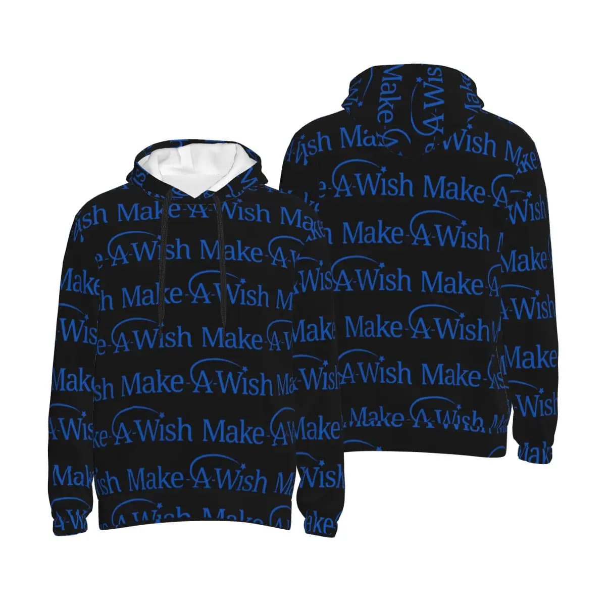 Make A Wish Foundation Of America Felpe con cappuccio Pullover Hip Hop Autunno Inverno Uomo Donna Felpe Top a maniche lunghe