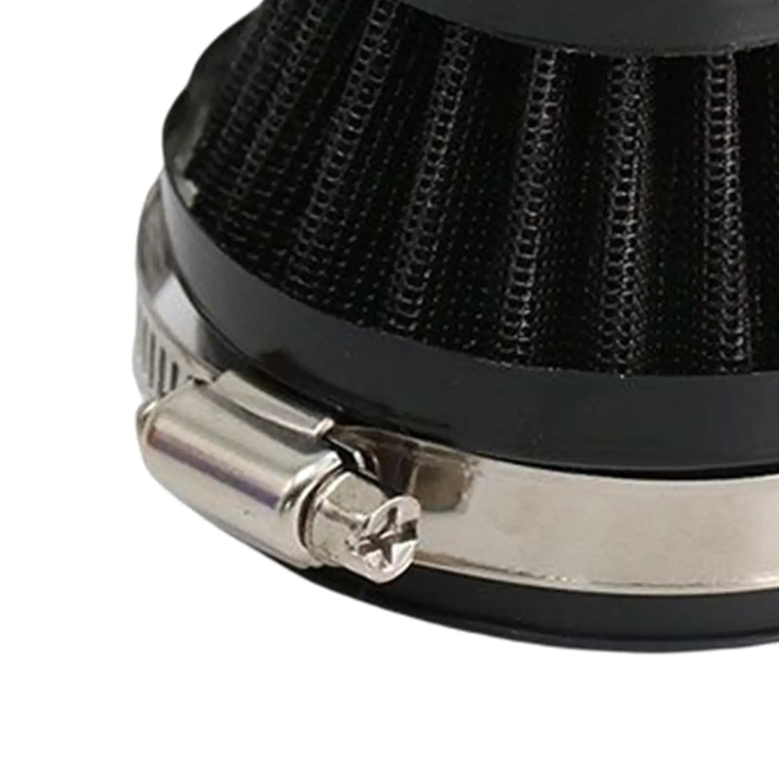 Filtro Aria Universale per Moto da Cross, Purificatore di Aspirazione a Doppio Strato in Rete d'Acciaio per Kit Carena e Accessori