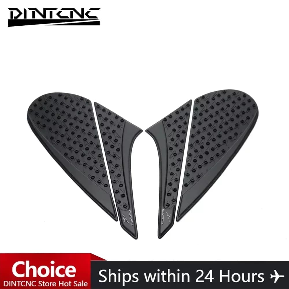 Per KAWASAKI Z 800 2013-2016 Z800 2015 2014 moto Tank Pad Protector Decal Gas Knee Grip Traction Pad Side adesivo in gomma