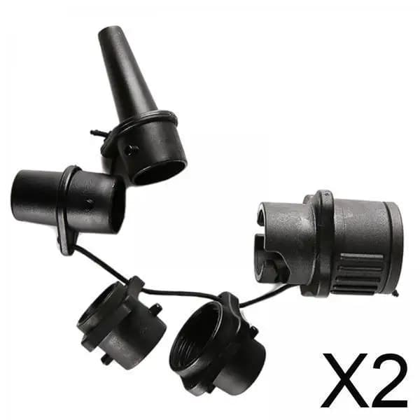 Adattatore per paddle kayak per gommone con valvola dell'aria 2xPump per canoa