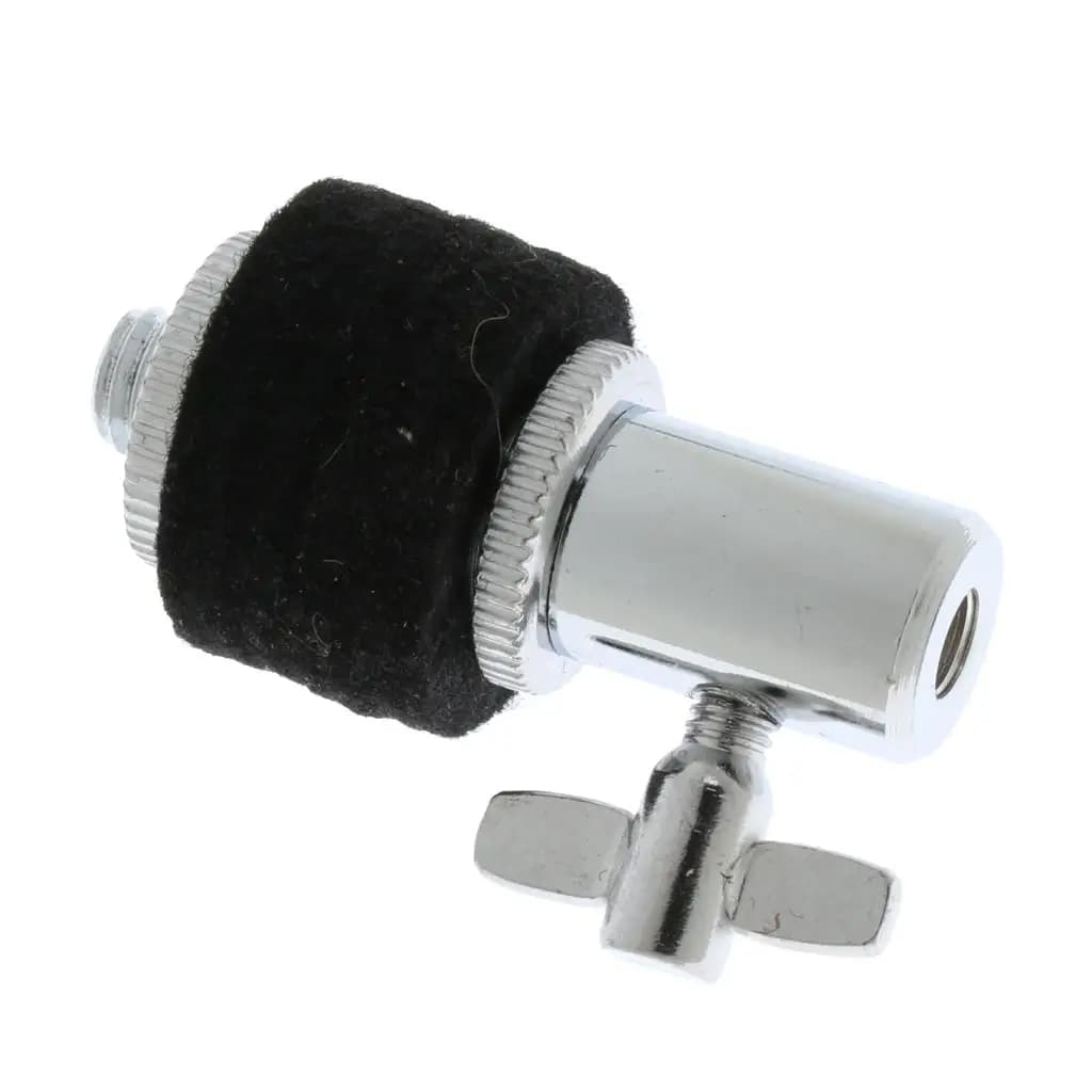 Zinc Alloy Hi Hat Clutch with Soft Pad for Drum Cymbal Percussion Band Rehearsal