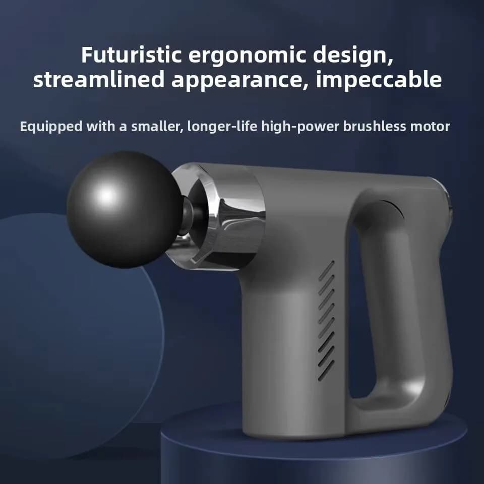 Electrical Muscle Stimulation Machine Fascia Gun Body Massage Gun Deep Tissue Handheld Muscle Massage Gun For Neck Leg