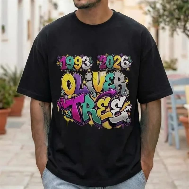 Oliver Tree Merch T-shirt Men Short Sleeve Tee Unisex Tops Clothes Causal Female Y2K Tops