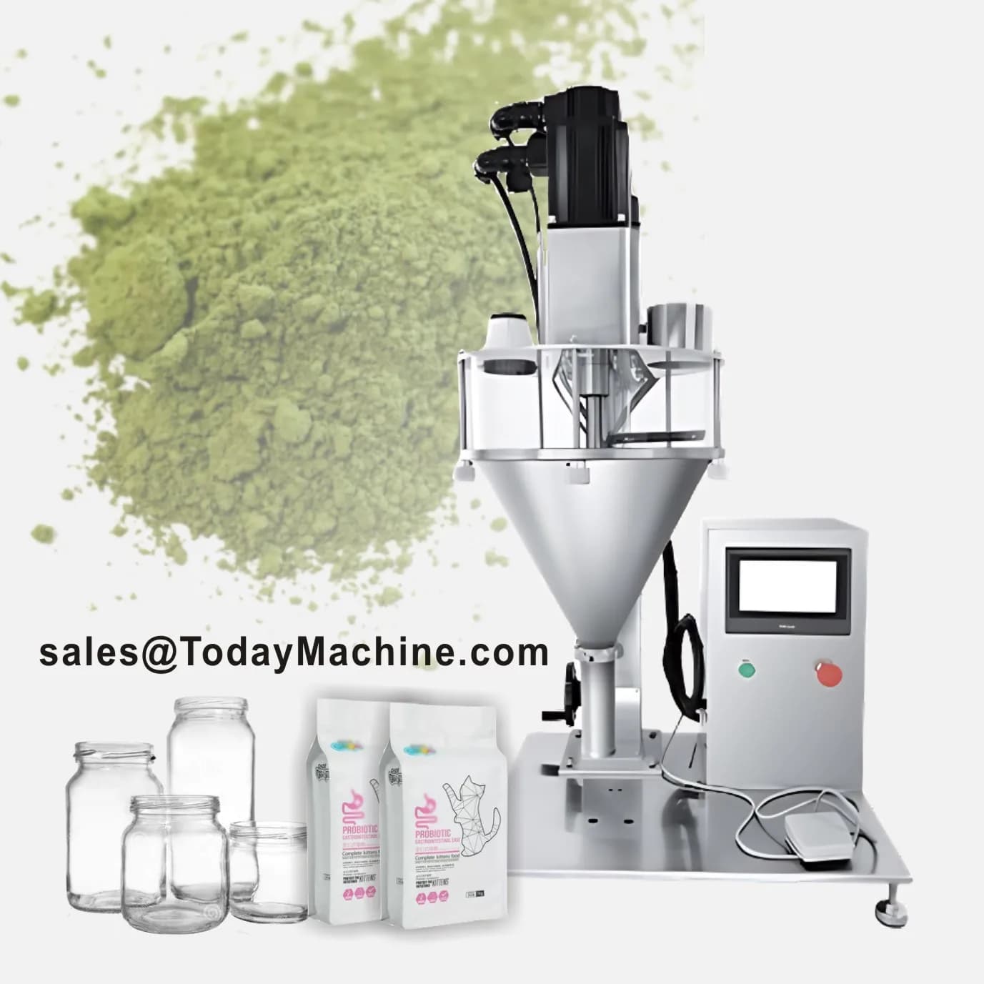 Filling Machine for Dosing Powder Filling Machine for Spicy Bucket in Protein Powder