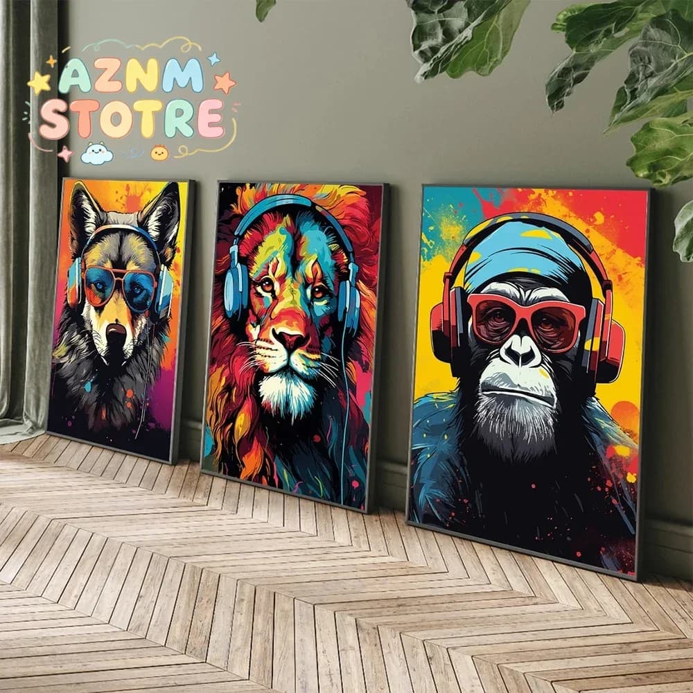 Modern Set Of 3 Gaming Graffiti Wall Art Canvas Son Brother Gift Painting Gamer Posters For Living Room Boys Bedroom Home Dec