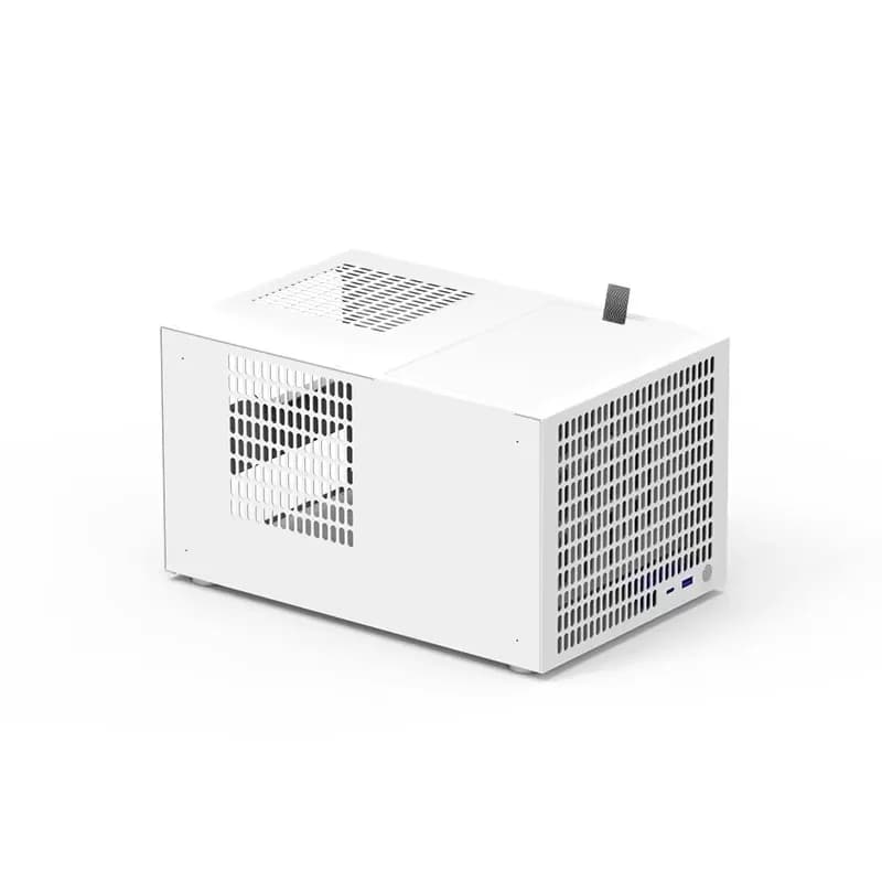 B6mini 6-Bay Plastic NAS Enclosure ATX Large Power Supply MATX Full Height PCIe Black for AIO Server Storage Service