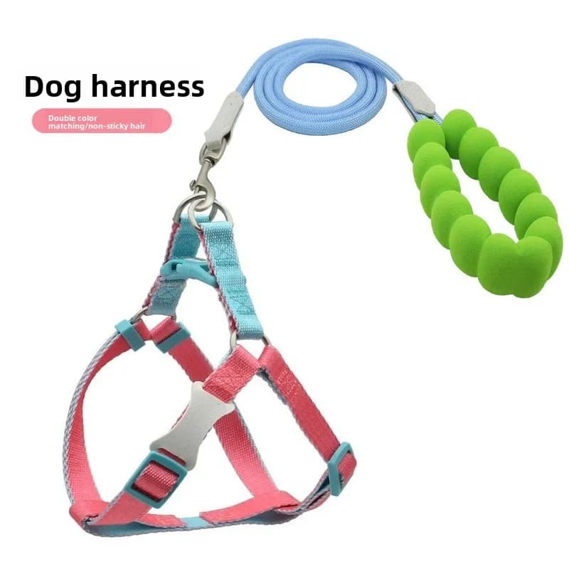 Dog vest leash Large, medium and small dog walking leash Can be annotated with size medium