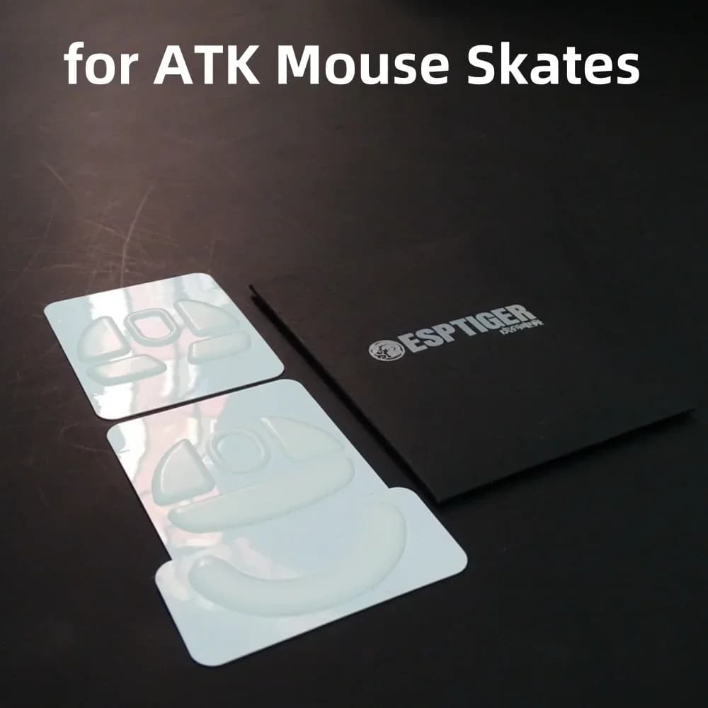 Esports Tiger ICE Versione Mouse Pattini Piedi Adesivo per ATK F1 PRO MAX Ultimate/ATK X1 PRO MAX Ultra Mouse Parti di ricambio