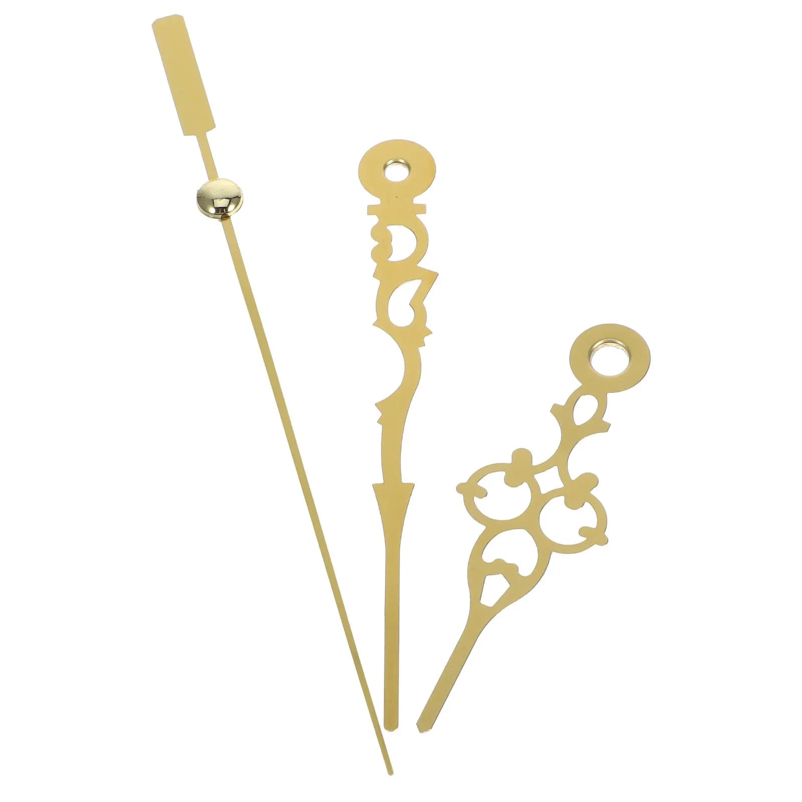 10 set di lancette per orologio in metallo, resistenti all'usura, sostituzioni fai-da-te per riparare orologi da parete, accessori per la casa