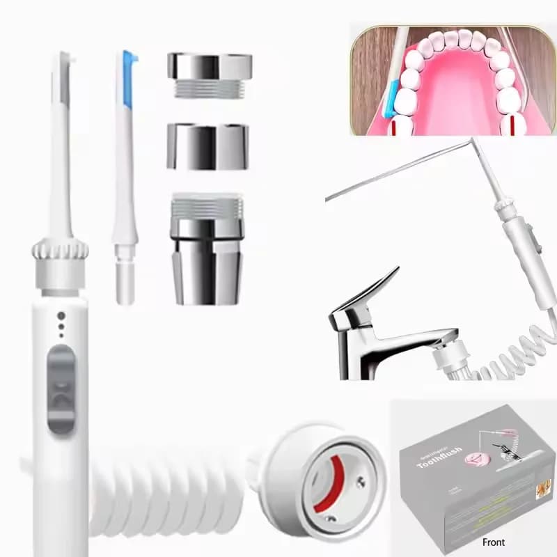 Acqua Dentale Flosser Rubinetto Irrigatore Orale Filo Interdentale Irrigatore Dentale Pick Irrigazione Orale Macchina Per La Pulizia Dei Denti