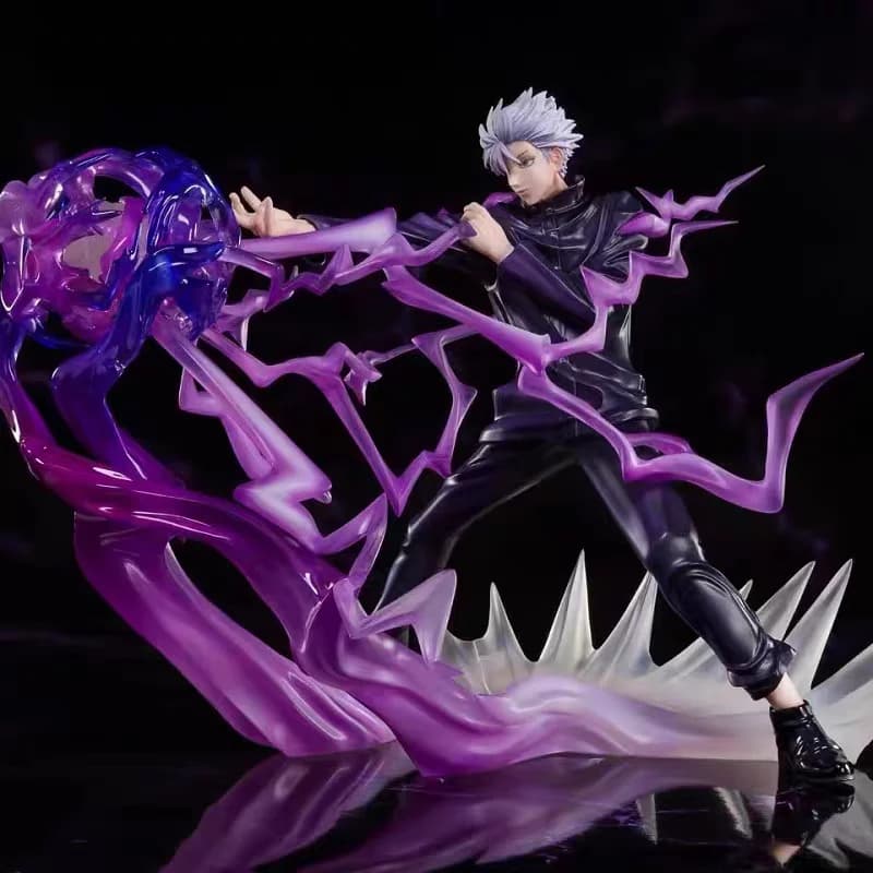 Jujutsu Kaisen Satoru Gojo 5T5 Hollow Purple Action Figure Statua Anime Ornamento da Scrivania Regalo da Collezione per i Fan degli Anime