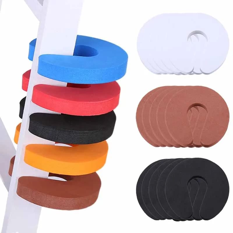 1/5pcs Fermaporta EVA Protezione per bambini Forma C Anti Pizzico Fermaporta Sicurezza del bambino Proteggere Fermaporta Clip per porta in schiuma morbida